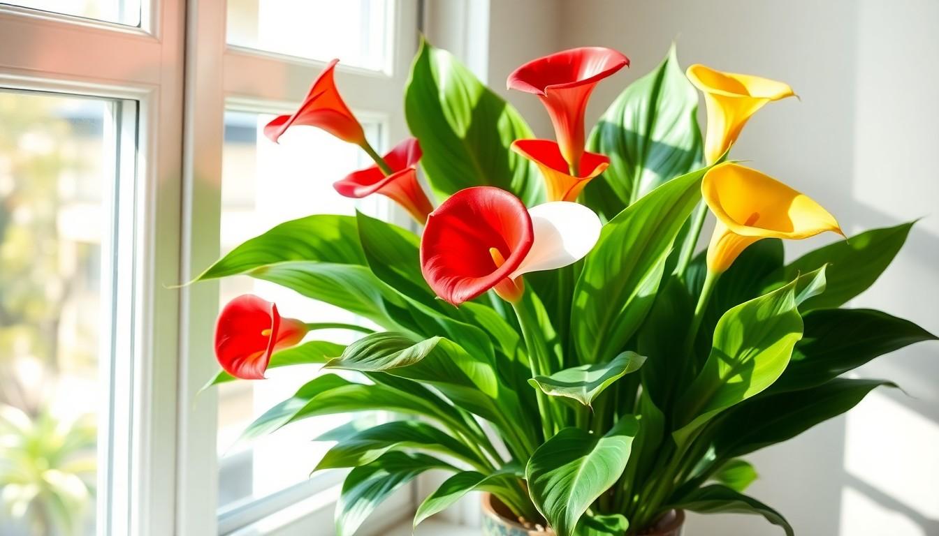 houseplant calla lily plant care indoors